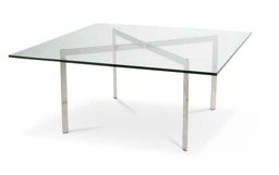 Picture of Ludwig Mies van der Rohe table Barcelona (1930)
